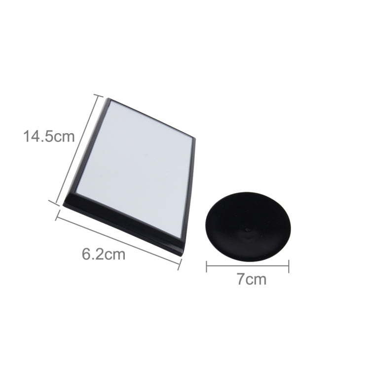 3R-145 Car Blind Spot Rear View Wide Angle Mirror, Size: 14.5cm × 6.3cm(Black) - Convex Mirror & Accessories by 3R | Online Shopping UK | buy2fix