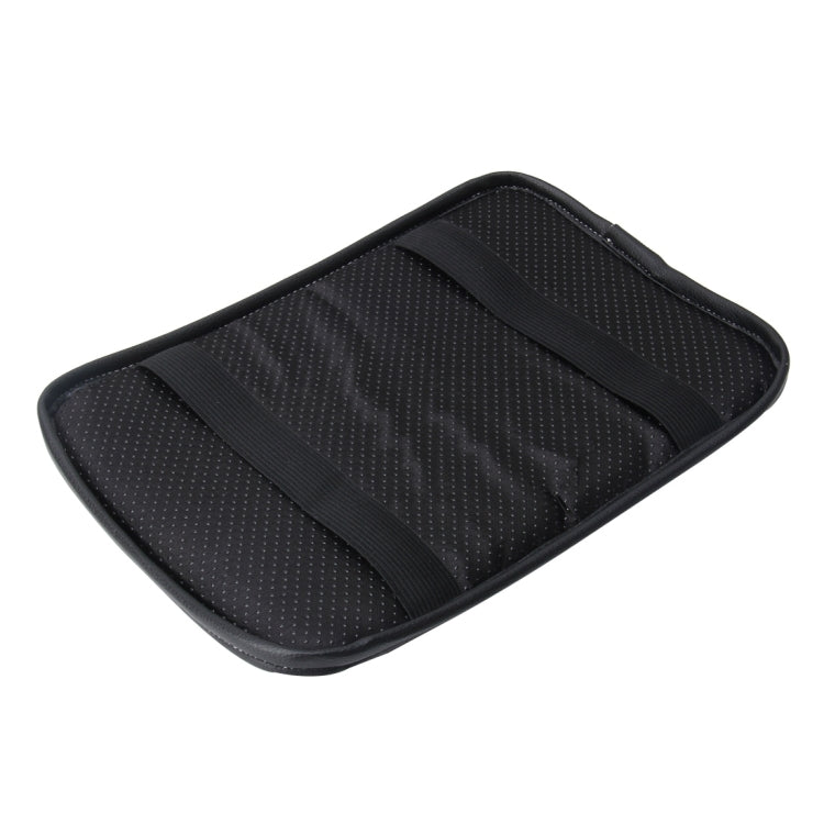 Universal Comfortable Automotive Armrest Mats Car Armrests Cover Vehicle Center Console Arm Rest Seat Box Soft Mats Cushion, Size: 29.5*21cm(Black) - Seat Accessories by buy2fix | Online Shopping UK | buy2fix