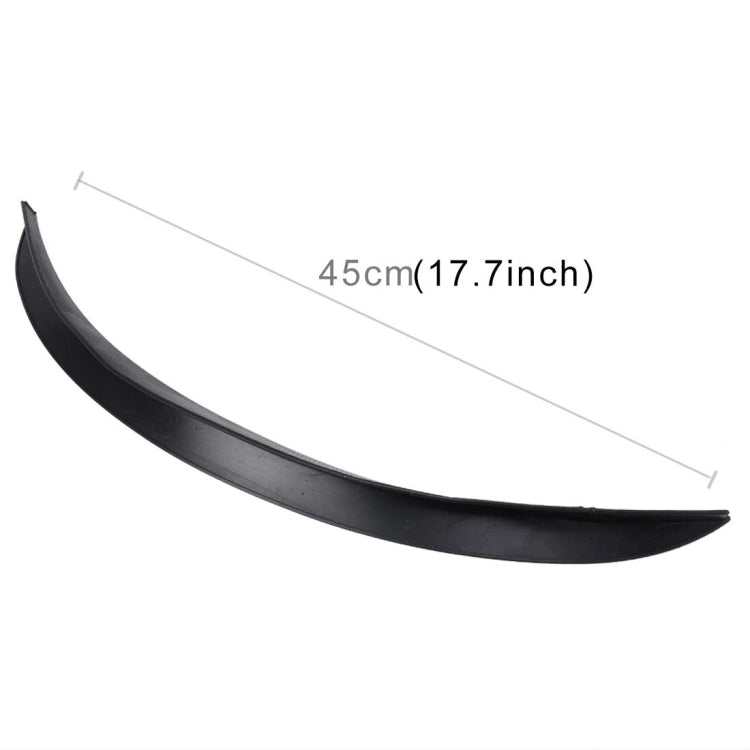 2 PCS Car Stickers Rubber Round Arc Strips Universal Fender Flares Wheel Eyebrow Decal Sticker Car-covers, Size: 45 x 2cm - Mudguards by buy2fix | Online Shopping UK | buy2fix