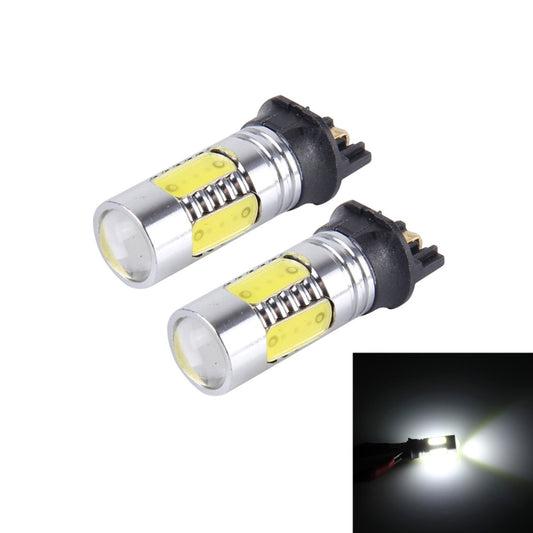 2 PCS PW24W 400 LM 6000K 7.5W Car Fog Light with 5 COB LEDs, DC 12V(White Light) - Fog / Driving Lights by buy2fix | Online Shopping UK | buy2fix