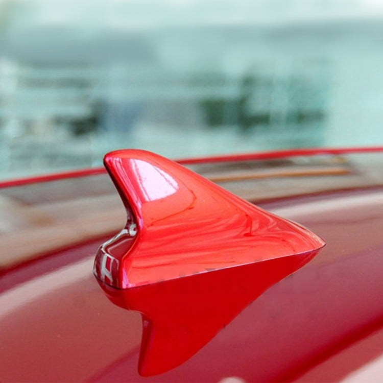 A-886 Car Auto Shark Fin Dome Antenna Decoration for Honda Buick Nissan Hyundai Toyota Volkswagen Mazda(Red) - Aerials by buy2fix | Online Shopping UK | buy2fix