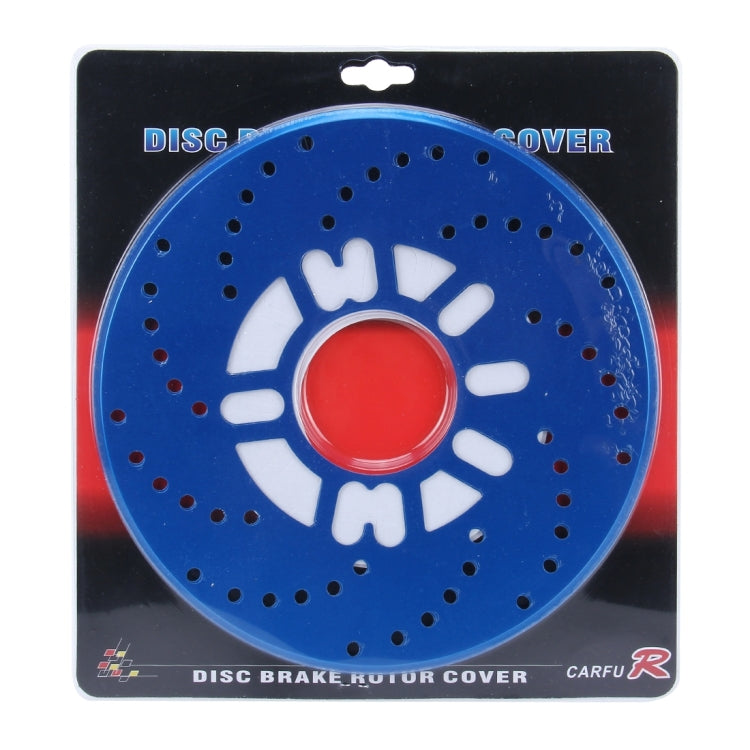 2 PCS Universal Aluminium Auto Car Wheel Disc Brake Racing Decorative Cover(Blue) - In Car by buy2fix | Online Shopping UK | buy2fix