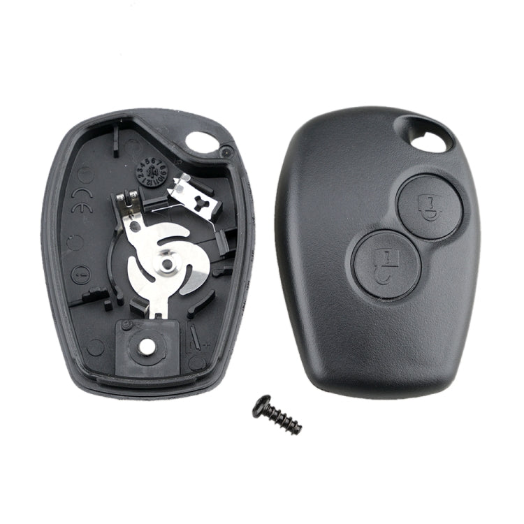 For RENAULT Modus / Clio 3 / Kangoo 2 / Twingo Car Keys Replacement 2 Buttons Car Key Case with 307 Socket, without Blade - In Car by buy2fix | Online Shopping UK | buy2fix
