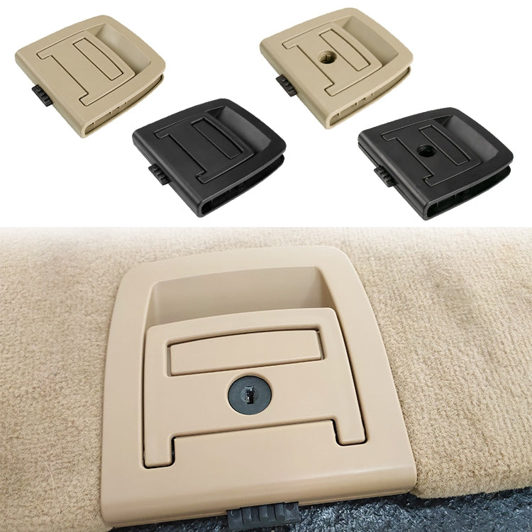 Car Rear Trunk Mat Carpet Handle without Hole 51479120283 for BMW X5 / X6 2006-2013, Left Driving (Beige) - In Car by buy2fix | Online Shopping UK | buy2fix