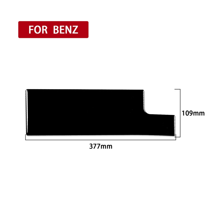 For Mercedes-Benz E-Class W210 1996-2002 Car Passenger Storage Box Decorative Sticker, Right Drive - In Car by buy2fix | Online Shopping UK | buy2fix