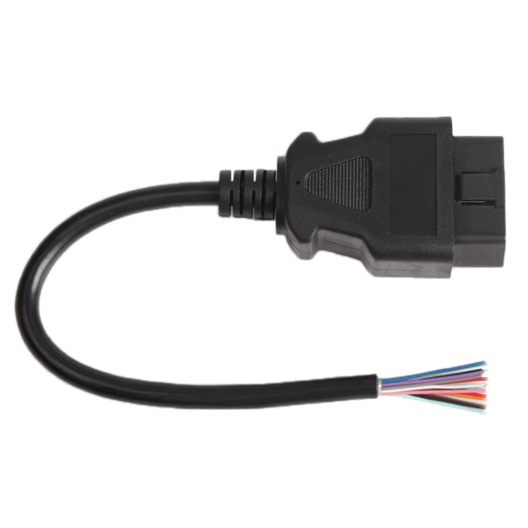 16PIN Male OBD Cable Opening Line OBD 2 Extension Cable for Car Diagnostic Scanner, Cable Length: 100cm - In Car by buy2fix | Online Shopping UK | buy2fix