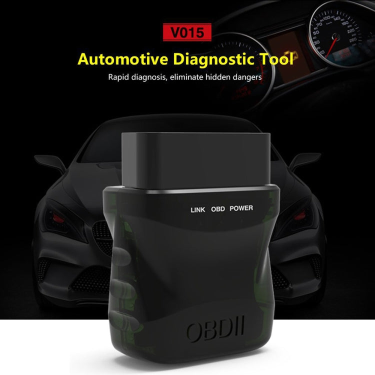 V015 OBD2 Scanner ELM327 Bluetooth 4.0 Fault Diagnostic Scanner - In Car by buy2fix | Online Shopping UK | buy2fix