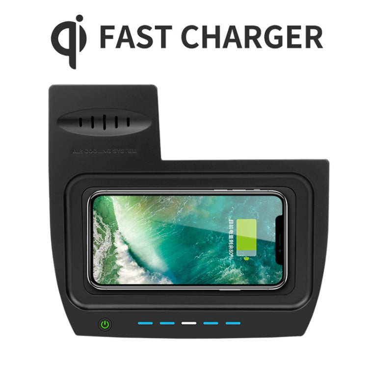 HFC-1001 Car Qi Standard Wireless Charger 10W Quick Charging for Honda Civic 10th Gen. 2019-2021, Left Driving - In Car by buy2fix | Online Shopping UK | buy2fix