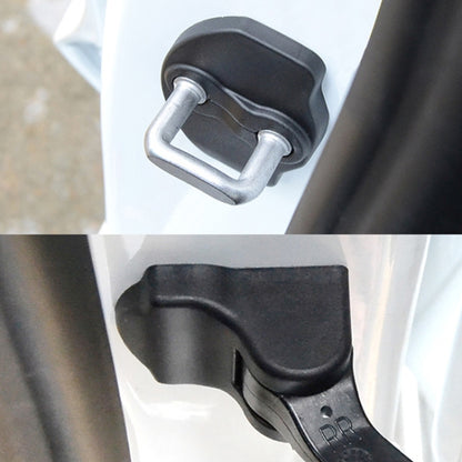 Car Door Lock Cover + Limiter Cover for Tesla Model Y - In Car by buy2fix | Online Shopping UK | buy2fix