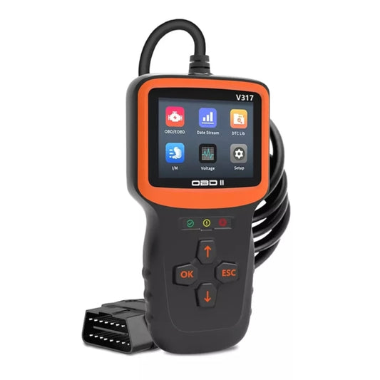 V317 Car Fault Detector OBD2 ELM327 Scanner Code Reader - In Car by buy2fix | Online Shopping UK | buy2fix