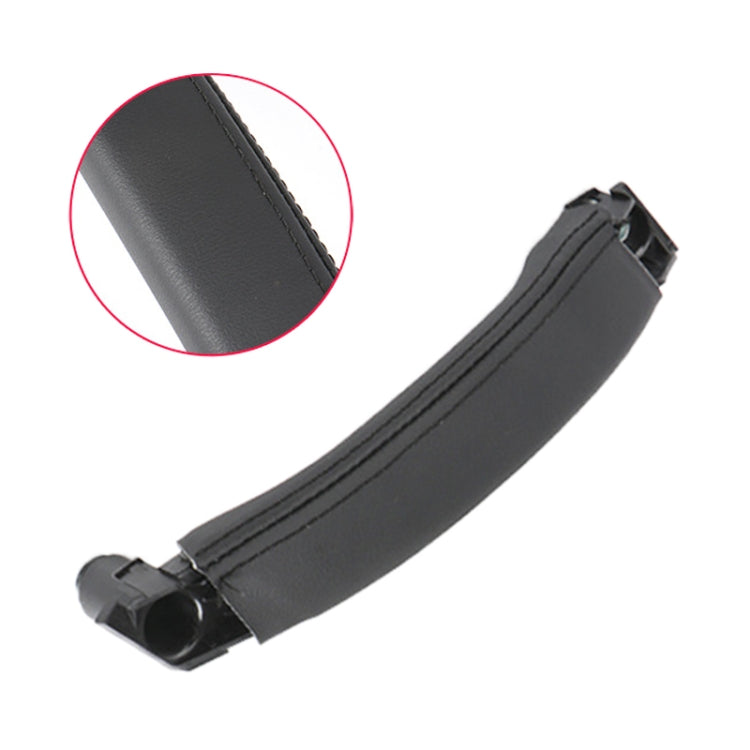 For Land Rover Discovery 2015-2019 Car Leather Texture Inside Door Left Handle LR076163, Left Driving - In Car by buy2fix | Online Shopping UK | buy2fix