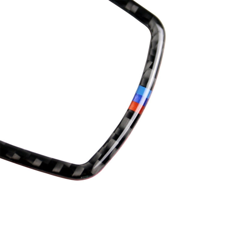 Three Color Carbon Fiber Car Multimedia Frame Decorative Sticker for BMW X3 / X4 / X5 / X6 / F07 / F10 / F15 / F16 / F20 / F25 / F26 / F30 / F34 - In Car by buy2fix | Online Shopping UK | buy2fix