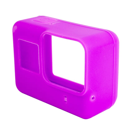 For GoPro HERO5 Silicone Housing Protective Case Cover Shell(Purple) - DJI & GoPro Accessories by buy2fix | Online Shopping UK | buy2fix