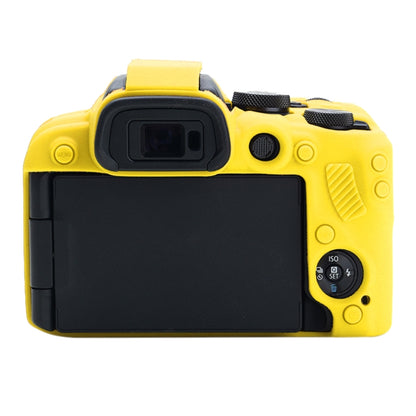 For Canon EOS R10 Soft Silicone Protective Case (Yellow) - Camera Accessories by buy2fix | Online Shopping UK | buy2fix