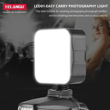 YELANGU LED01 49 LED Video Light for Camera / Video Camcorder (Black) -  by YELANGU | Online Shopping UK | buy2fix