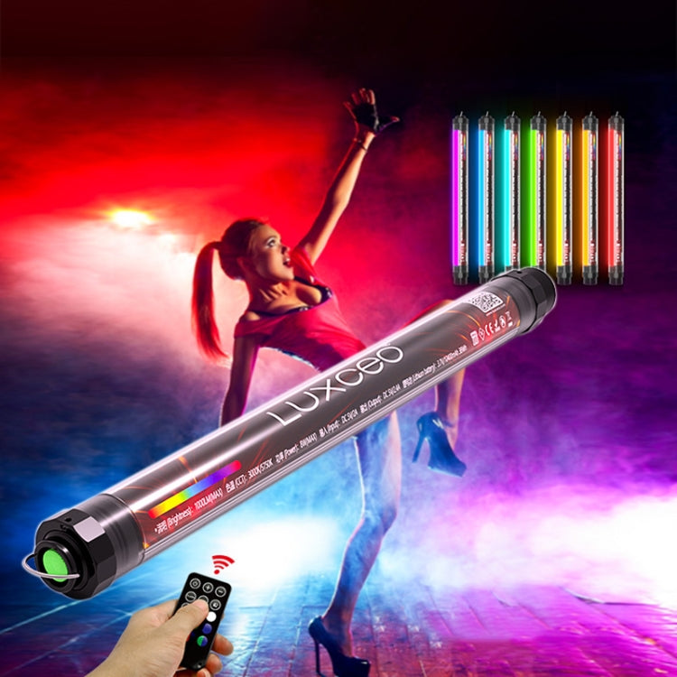 LUXCeO P7RGB Colorful Photo LED Stick Video Light APP Control Adjustable Color Temperature Waterproof Handheld LED Fill Light with Remote Control - Camera Accessories by LUXCeO | Online Shopping UK | buy2fix