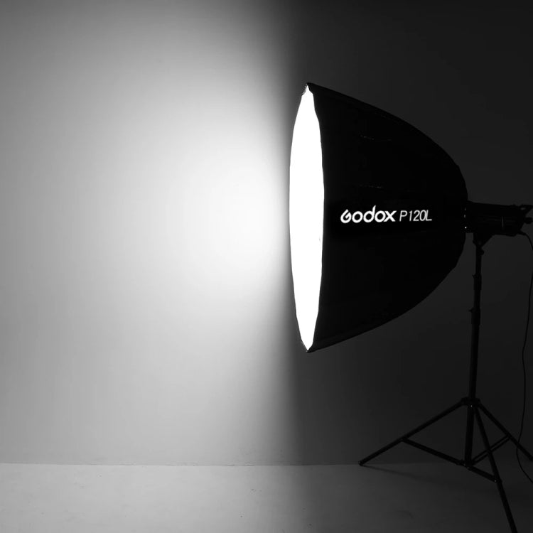 Godox P120L Diameter 120cm Parabolic Softbox Reflector Diffuser for Studio Speedlite Flash Softbox(Black) - Camera Accessories by Godox | Online Shopping UK | buy2fix