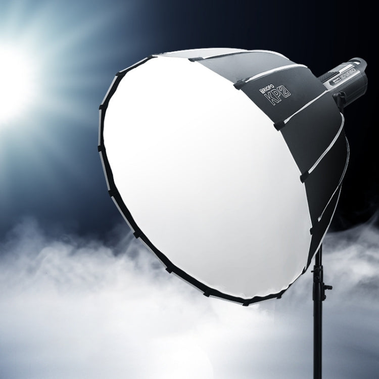 TRIOPO KP2-70 70cm Speedlite Flash Deep Parabolic Softbox Bowens Mount Diffuser(Black) -  by TRIOPO | Online Shopping UK | buy2fix