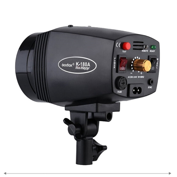 Godox K-180A Mini Master 180Ws Studio Flash Light Photo Flash Speedlight(AU Plug) - Shoe Mount Flashes by Godox | Online Shopping UK | buy2fix