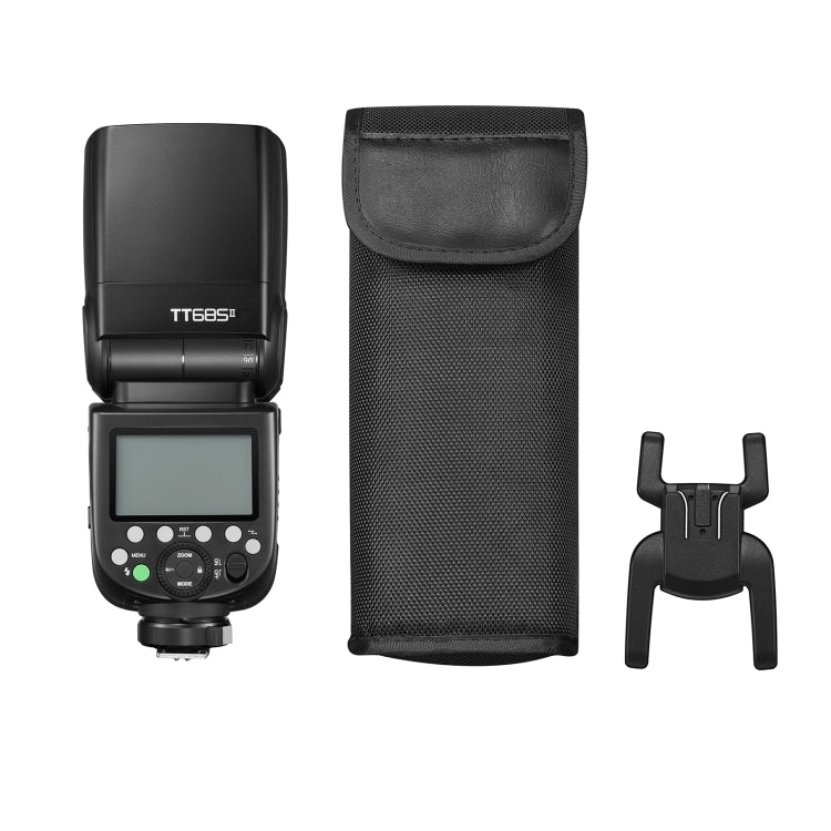 Godox TT685II-F 2.4GHz Wireless TTL HSS 1/8000s Flash Speedlite for FUJIFILM (Black) - Camera Accessories by Godox | Online Shopping UK | buy2fix