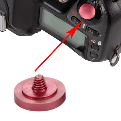 Universal Metal Camera Shutter Release Button, Diameter: 11mm, Thickness: 2mm(Red) - Camera Accessories by FITTEST | Online Shopping UK | buy2fix