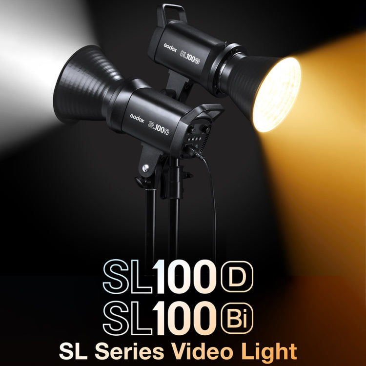 Godox SL100D 100W 5600K Daylight-balanced LED Light Studio Continuous Photo Video Light(US Plug) - Camera Accessories by Godox | Online Shopping UK | buy2fix