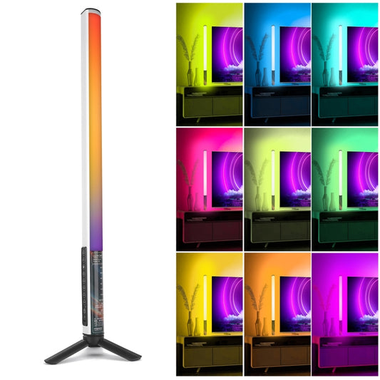 LUXCeO Mood1 50cm RGB Colorful Atmosphere Rhythm LED Stick Handheld Video Photo Fill Light with Tripod -  by LUXCeO | Online Shopping UK | buy2fix