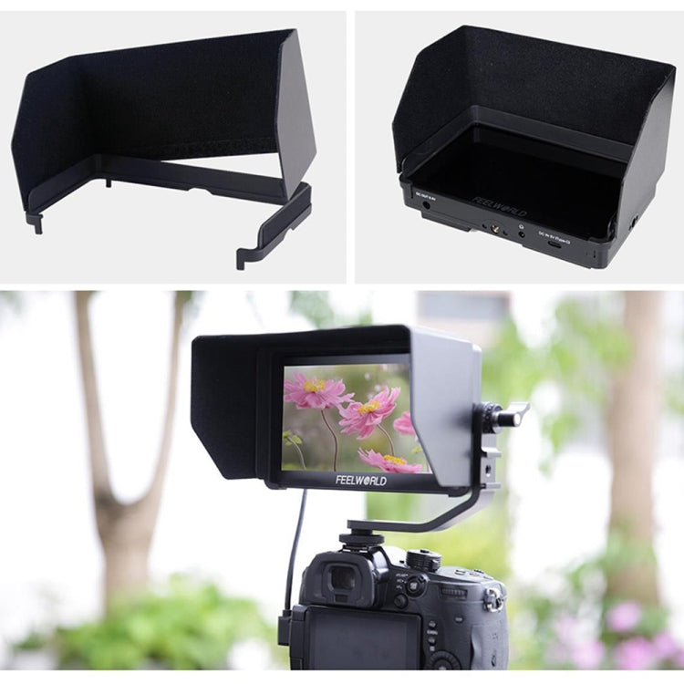 FEELWORLD F5 Pro V4 6 inch Touch Screen DSLR Camera Field Monitor 3D LUT 4K HDMI Input Output Tilt Arm - Camera Accessories by FEELWORLD | Online Shopping UK | buy2fix