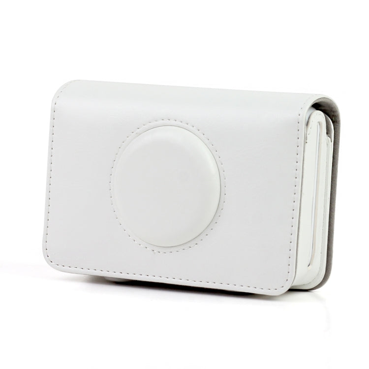 Solid Color PU Leather Case for Polaroid Snap Touch Camera (White) - Camera Accessories by buy2fix | Online Shopping UK | buy2fix