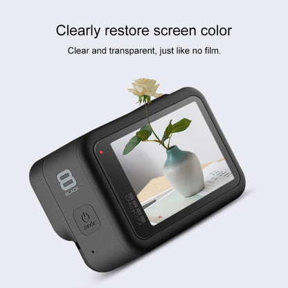 For GoPro HERO8 Black Camera Lens HD Protective Film + LCD Display HD Screen Protector - DJI & GoPro Accessories by buy2fix | Online Shopping UK | buy2fix