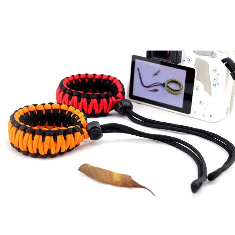 DIY Weave Style Anti-lost Colorful Wrist Strap Grip Emergency Survival Bracelet for DSLR / SLR Cameras, Random Color Delivery - Camera Accessories by buy2fix | Online Shopping UK | buy2fix