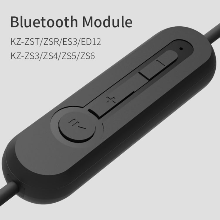 KZ B High Fidelity Stereo Bluetooth Upgrade Cable for KZ ZST / ED12 / ES3 / ZSR / ZS10 / ES4 Earphones - Cable & Splitter by KZ | Online Shopping UK | buy2fix