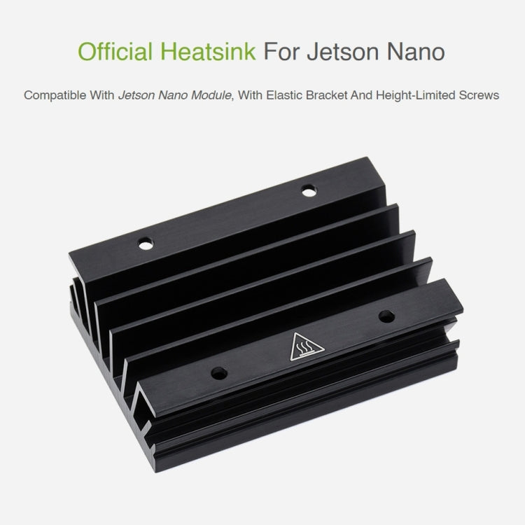 Official Heatsink for Jetson Nano(Black) - Other Accessories by WAVESHARE | Online Shopping UK | buy2fix