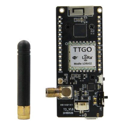 TTGO LORA32 V2.1 ESP32 0.96 inch OLED Bluetooth WiFi Wireless Module 433MHz SMA IP5306 Module with Antenna - Module by TTGO | Online Shopping UK | buy2fix