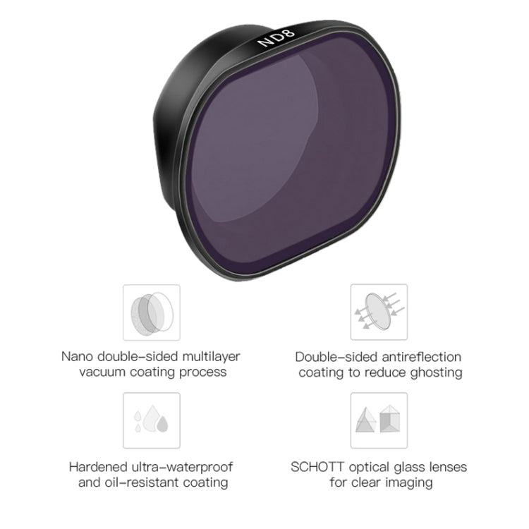 RCSTQ ND8 Drone Lens Filter for DJI FPV - DJI & GoPro Accessories by RCSTQ | Online Shopping UK | buy2fix