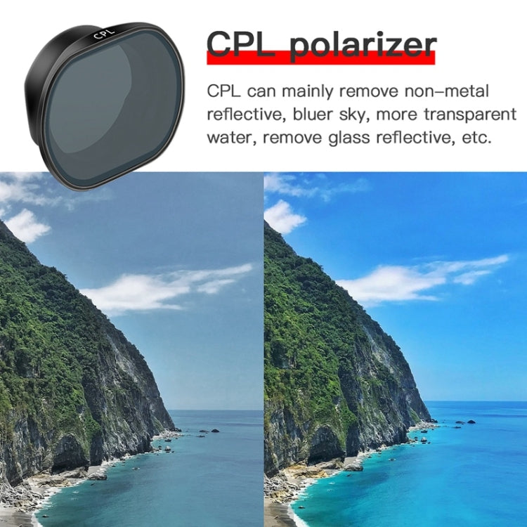 RCSTQ 6 in 1 ND4+ND8+ND16+ND32+UV+CPL Drone Lens Filter for DJI FPV - DJI & GoPro Accessories by RCSTQ | Online Shopping UK | buy2fix