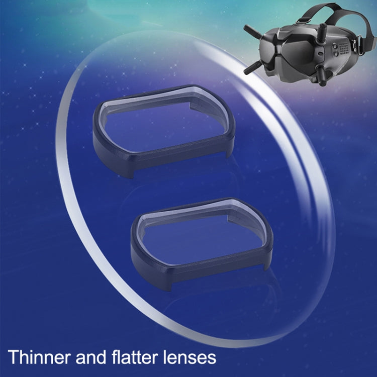 RCSTQ 2 PCS 300 Degree Myopia Glasses Lens Vision Correction Aspherical Lens for DJI FPV Goggles V2 - DJI & GoPro Accessories by RCSTQ | Online Shopping UK | buy2fix