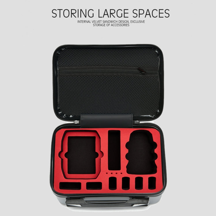 ls-S004 Portable Waterproof Drone Handbag Storage Bag for DJI Mavic Mini 2(Black + Black Liner) - Carry Cases & Bags by buy2fix | Online Shopping UK | buy2fix