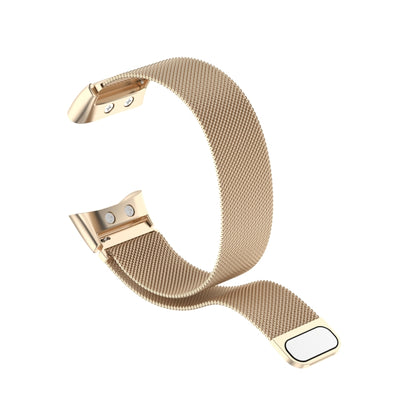 For Garmin Forerunner 45 / 45S / Swim 2 Milanese Watch Band(Champagne Gold) - Smart Wear by buy2fix | Online Shopping UK | buy2fix