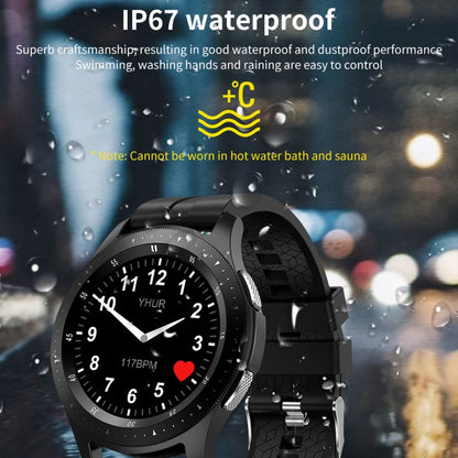 W68 1.54 inch Touch Screen IP67 Waterproof Smart Bracelet, Support Blood Oxygen Monitoring / Bluetooth Call / Heart Rate Monitoring, Style: Steel Strap(Silver) - Smart Wear by buy2fix | Online Shopping UK | buy2fix