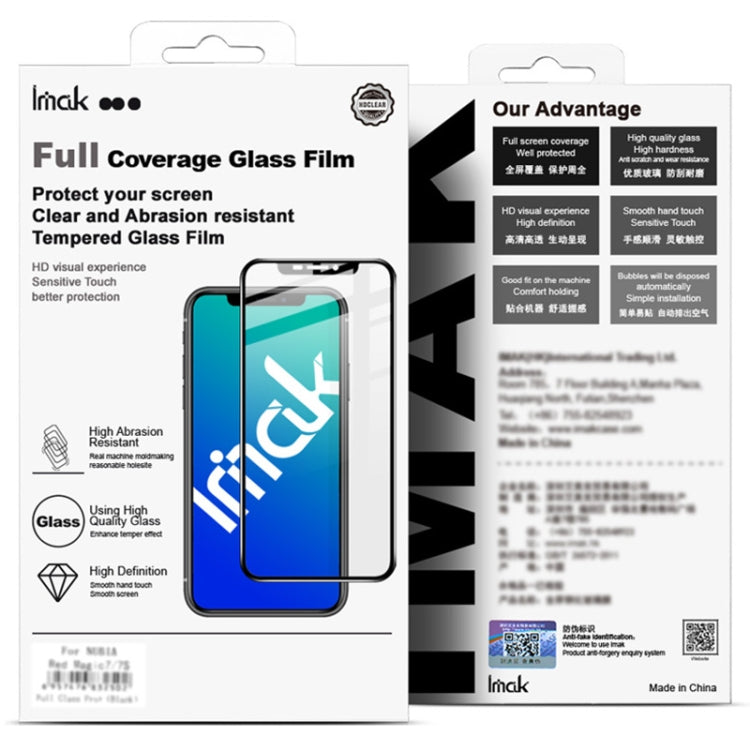 For Motorola Moto E7 Power / G10 / G30 / G Play IMAK 9H Surface Hardness Full Screen Tempered Glass Film Pro+ Series - Motorola Tempered Glass by imak | Online Shopping UK | buy2fix