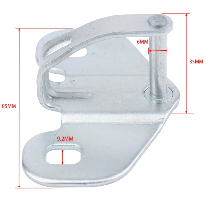 A5172 Car Rear Door Baffle Buckle 1369006080 for Fiat Ducato 2006-2014 - In Car by buy2fix | Online Shopping UK | buy2fix