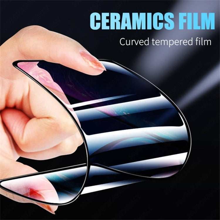 For Samsung Galaxy A22 5G 25 PCS 9D Full Screen Full Glue Ceramic Film - Galaxy Tempered Glass by buy2fix | Online Shopping UK | buy2fix