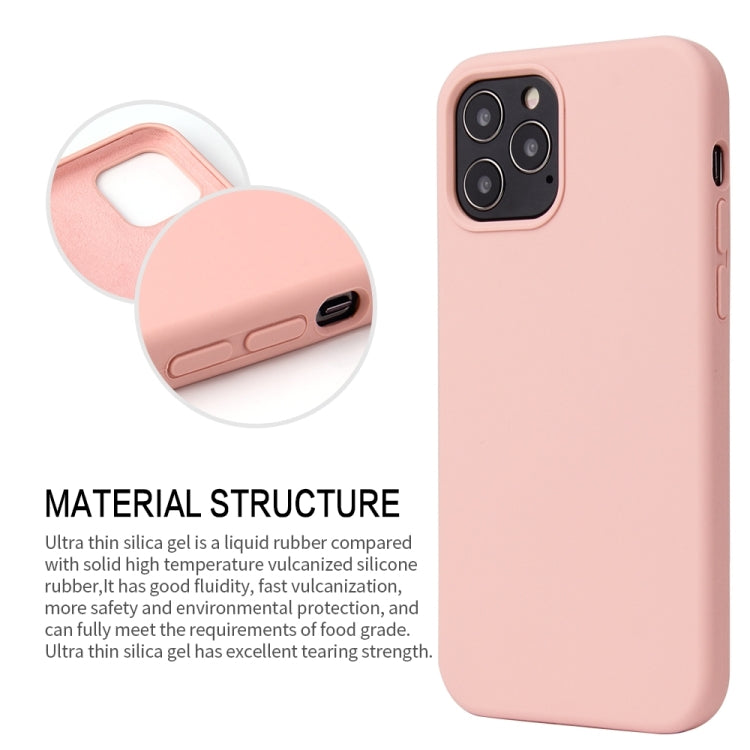 For iPhone 13 Pro Solid Color Liquid Silicone Shockproof Protective Case (Lilac Purple) - iPhone 13 Pro Cases by buy2fix | Online Shopping UK | buy2fix