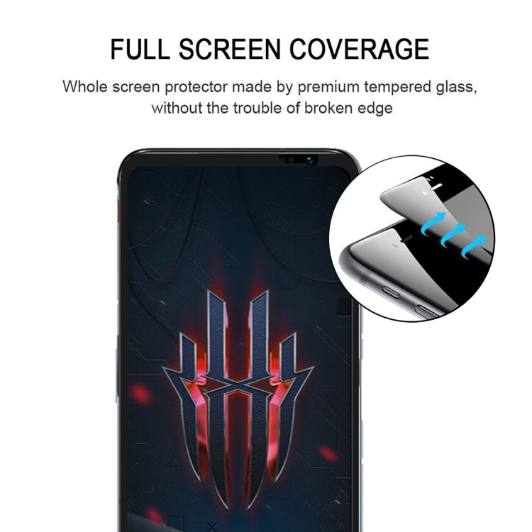 For ZTE nubia Red Magic 6s / 6s Pro Full Glue Full Screen Tempered Glass Film - Mobile Accessories by buy2fix | Online Shopping UK | buy2fix