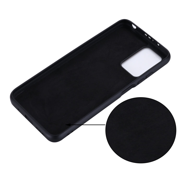 For Xiaomi Redmi 10 Solid Color Liquid Silicone Dropproof Full Coverage Protective Case(Black) - Xiaomi Accessories by buy2fix | Online Shopping UK | buy2fix