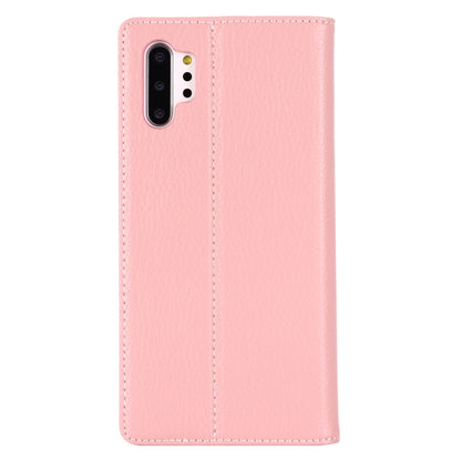 For Galaxy Note 10+ GEBEI PU+TPU Horizontal Flip Protective Case with Holder & Card Slots(Rose Gold) - Galaxy Phone Cases by GEBEI | Online Shopping UK | buy2fix