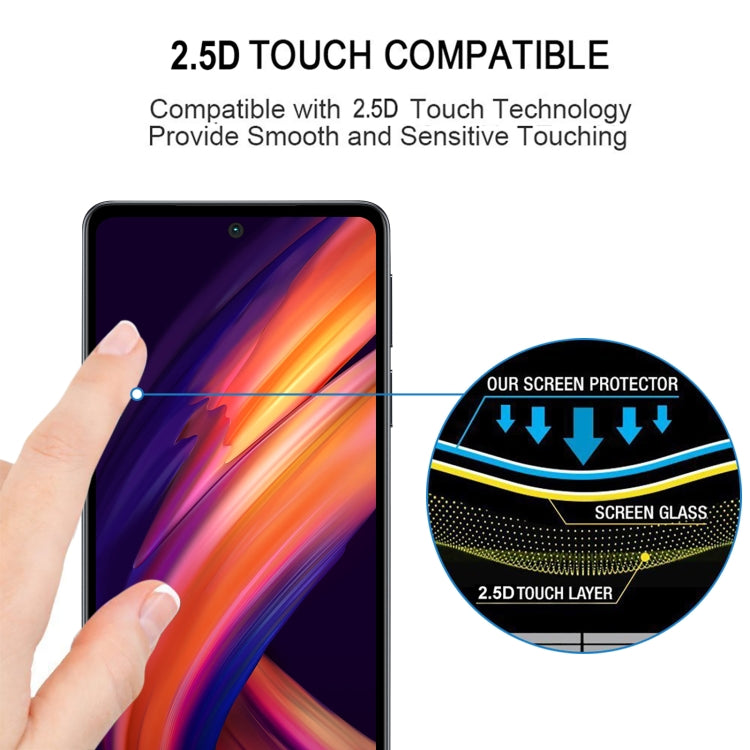 Full Glue Cover Screen Protector Tempered Glass Film For Motorola Edge S30 - Motorola Tempered Glass by buy2fix | Online Shopping UK | buy2fix