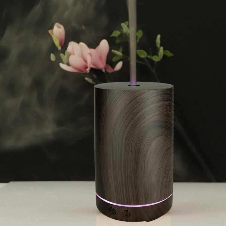 200ml Hollow-out Forest Pattern Wooden Essential Oil Aromatherapy Machine Ultrasonic Humidifier Automatic Alcohol Sprayer, Plug Specification:AU Plug(Dark Brown-4) - Home & Garden by buy2fix | Online Shopping UK | buy2fix