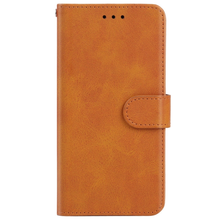 For Samsung Galaxy S10 Plus Leather Phone Case(Brown) - Galaxy Phone Cases by buy2fix | Online Shopping UK | buy2fix